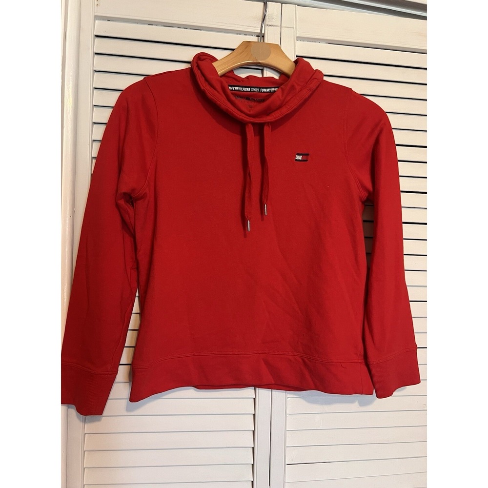 TOMMY HILFIGER Women's Size Medium M Sweater Shirt Top Long Sleeve Cowl Neck